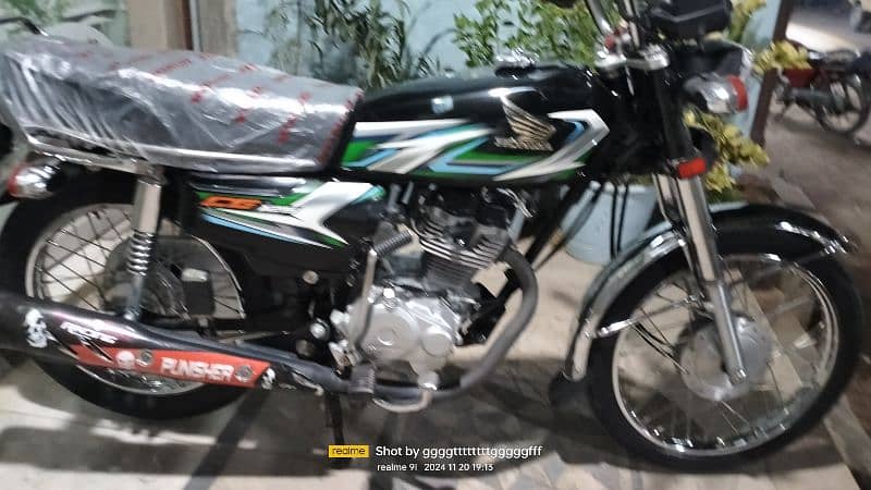 Honda cg 125 model 2022  panjaab No. 6