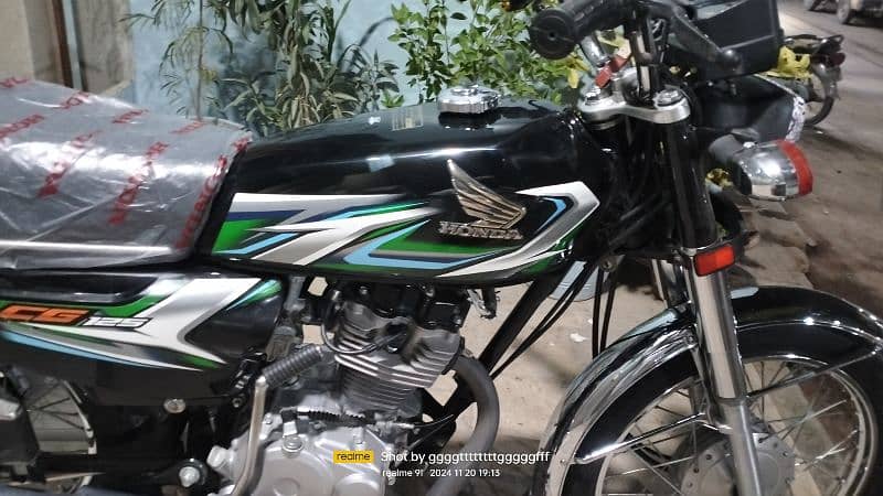 Honda cg 125 model 2022  panjaab No. 9