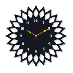 Sun Round Analogue Wall Clock