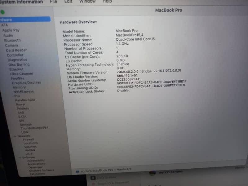 apple Macbook pro 2019 fixed price 4