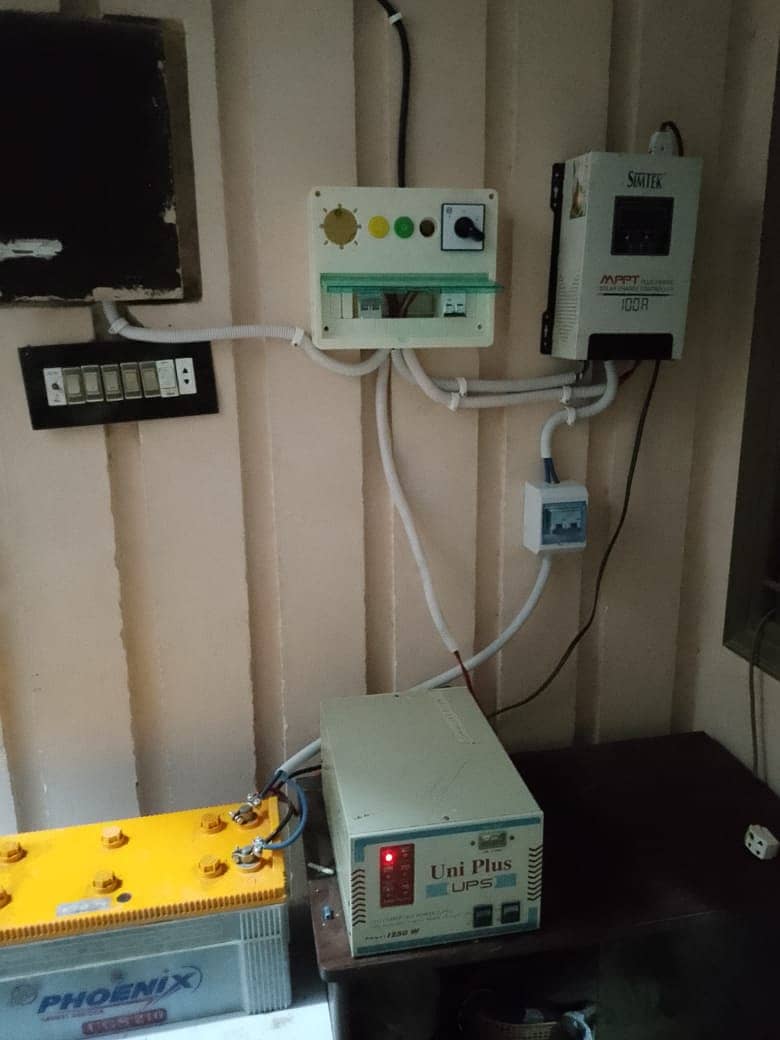 SOLAR INSTALLATION_SOLAR ELEVATED STRUCTURE_SOLAR INVERTER WIRING 2