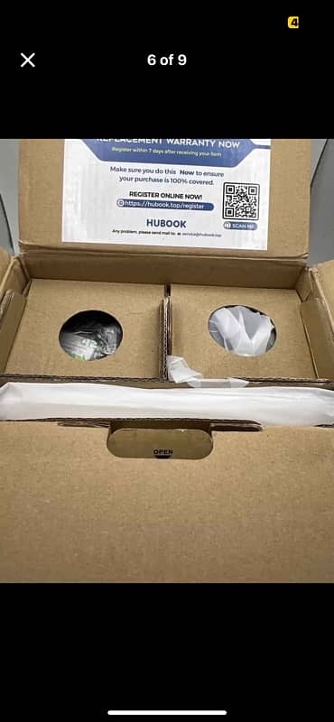 Hubook SM652 Baby Monitor with Camera Audio 5.0" Screen TFT LCD 6