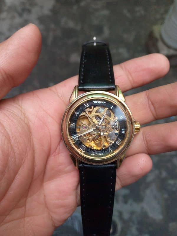 skeleton watch 0