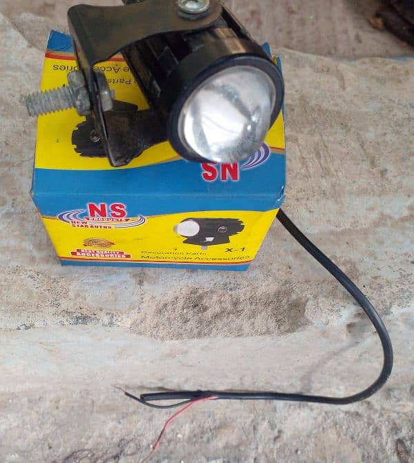 Bike battery, Fog LED & Swtich for sale 5