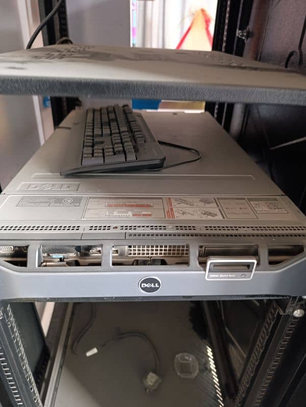 Dell R730 Power edge server in brand new condition with rack 0