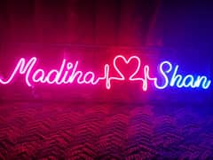 customized neon sign for home decor business