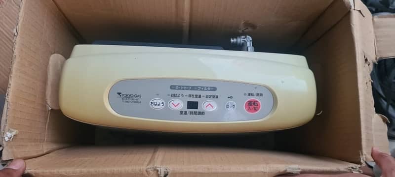 2.4kw rinnia gas, tokyo gas dual blower heater 5