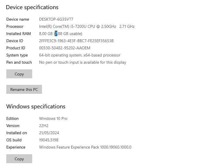 HP EliteBook 820 G4 for Sale 1