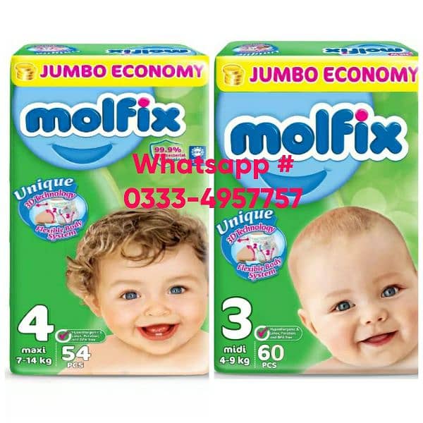 Molfix Size 3 & 4 0