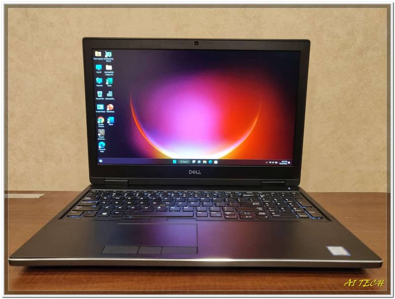 Dell Precision 7530 Ci7 8th 16GB 512GB 04GB Nvidia Quadro P2000 4k Res 1