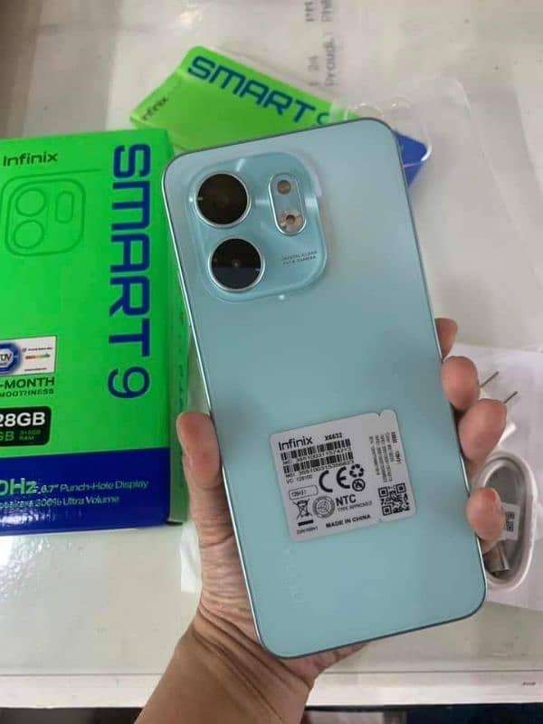 infinix smart 9 6 GB ram 128 GB ROM full box 03104007194 1