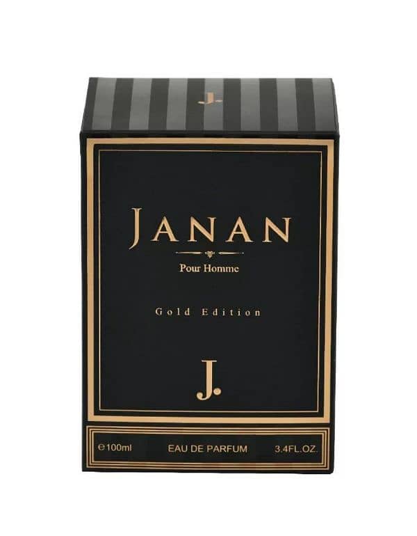 j. janan Long lasting men black perfume 2