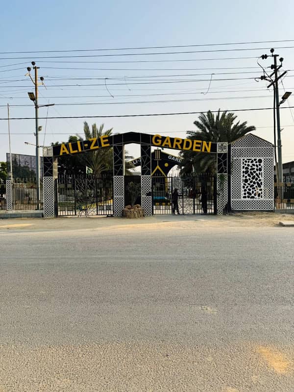 Alize garden 195 sq yards corner Plot For Sale 26