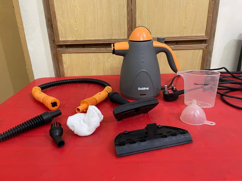 Beldray Electric Hand Held Steam Cleaner and Garment Steamer 6