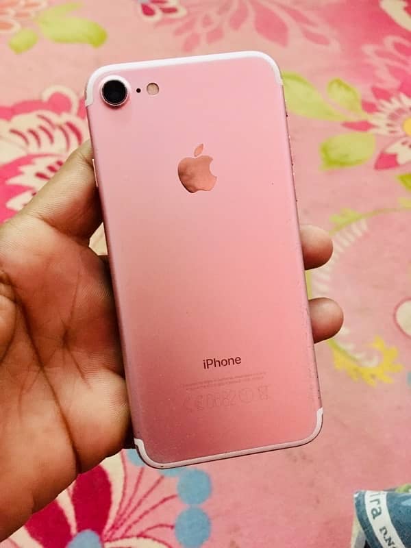 iphone 7 with box 256GB rose gold 1