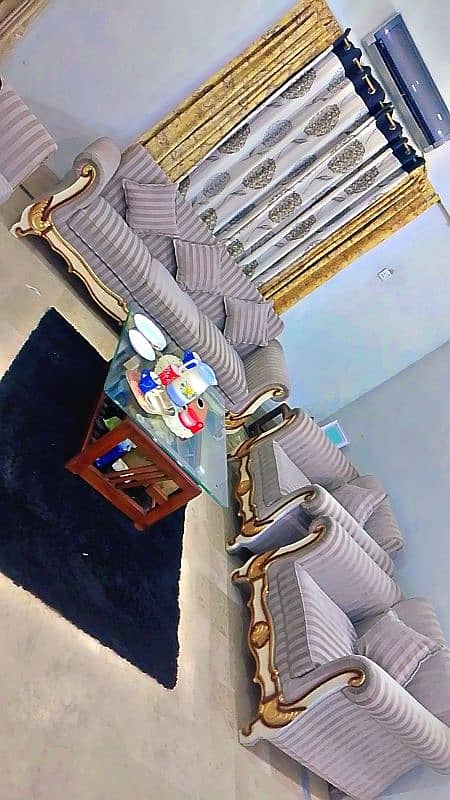 7 seater good condition sofa in less price 1