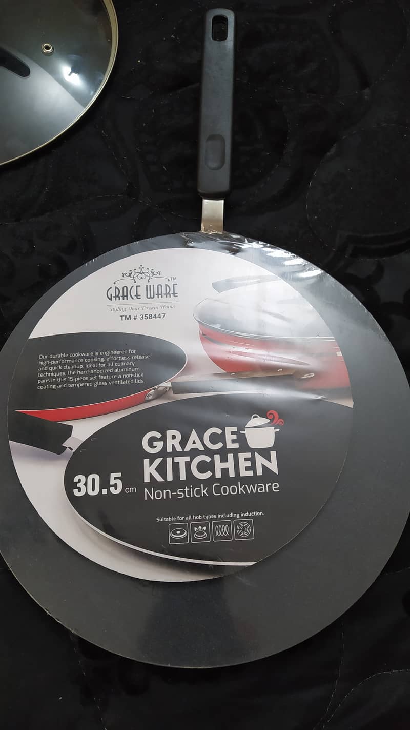 Grace Chef Non-stick Cookware Supreme Box Set (Graceware) 6