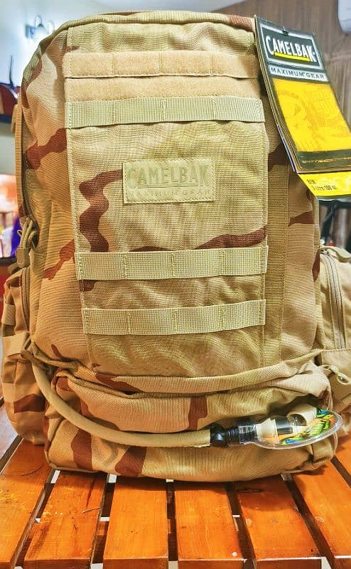 Bag Camouflage/ Backpack with Hydration-Military/ Hiking Bag-USA 0