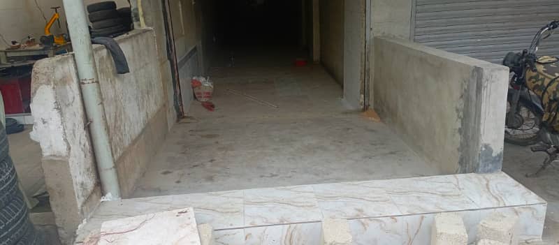 85000. big shop for rent gulshan block 16. near hassan center kay nechay chai wala tandoor restaurant iftikhar estate 0