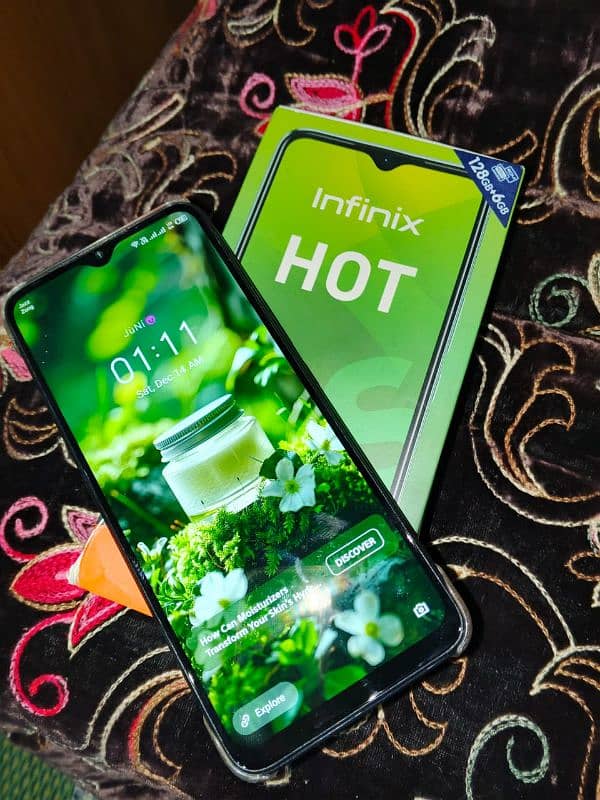 Infinix Hot 10s  6/128 GB with Box & Charger 0