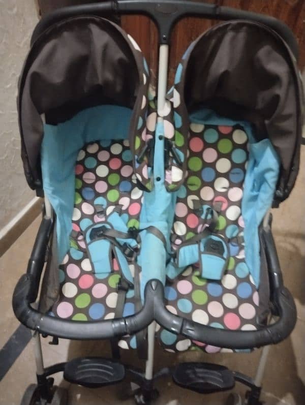 Double BABY STROLLER 0