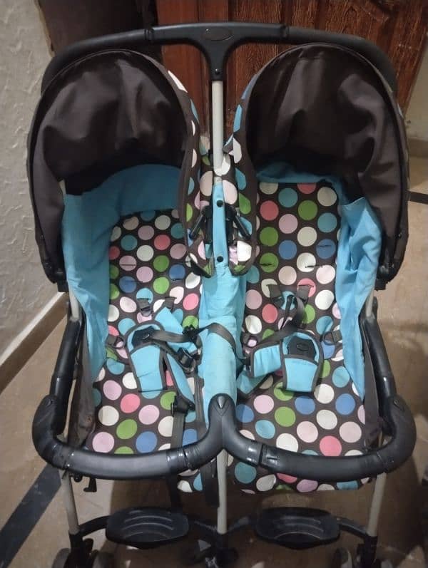 Double BABY STROLLER 2