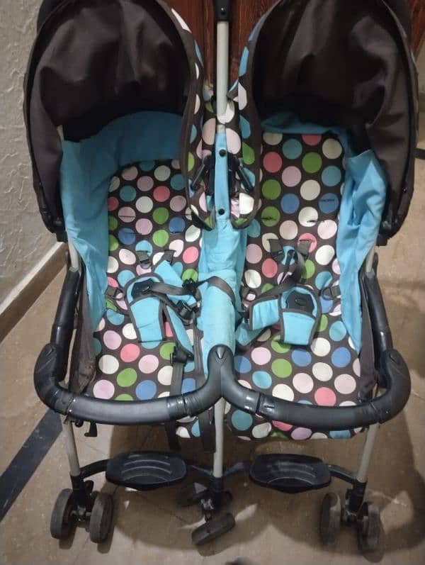 Double BABY STROLLER 3