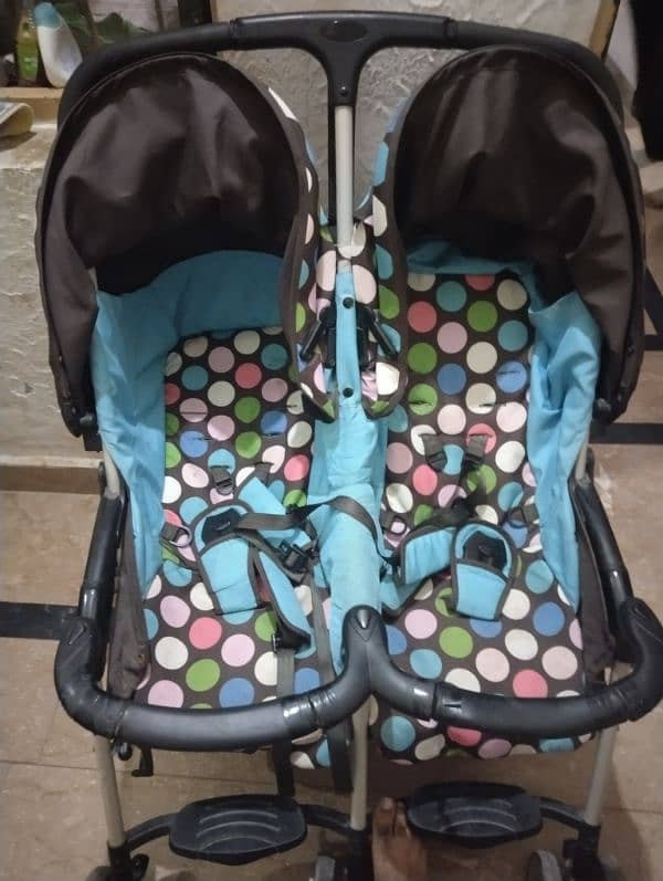 Double BABY STROLLER 4