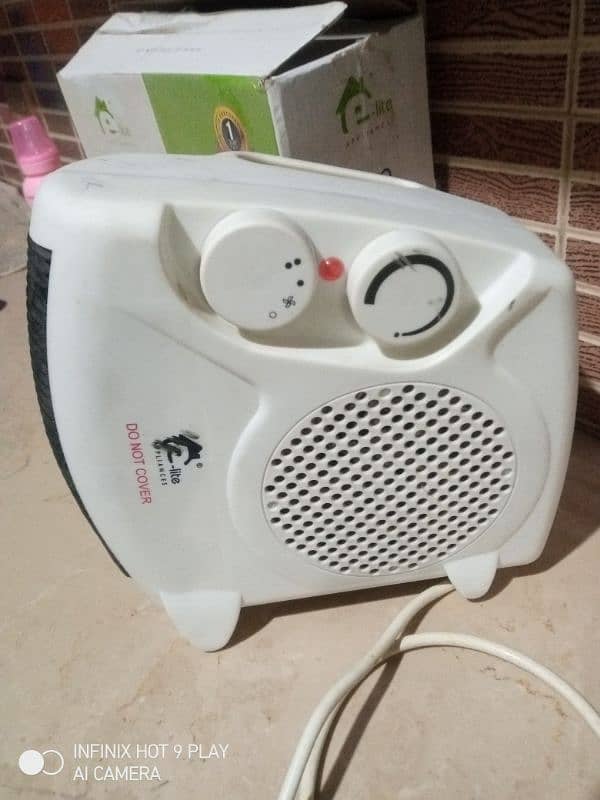 elite electric heater awesome condition 2