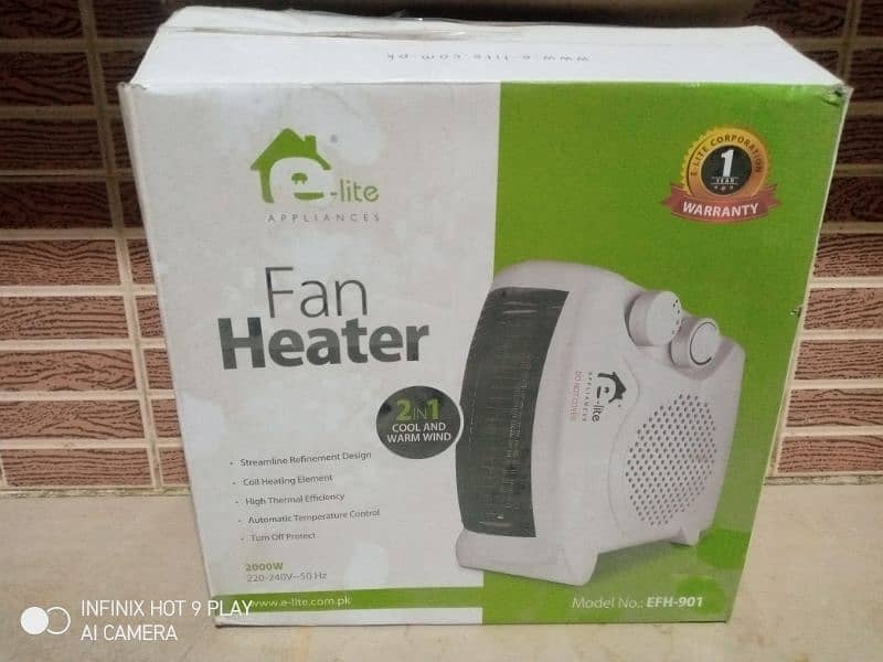 elite electric heater awesome condition 13