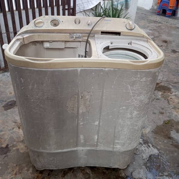 Haier washing machine 4