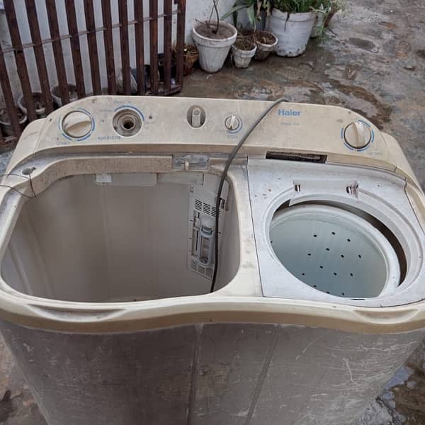 Haier washing machine 5