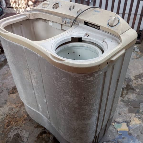 Haier washing machine 7