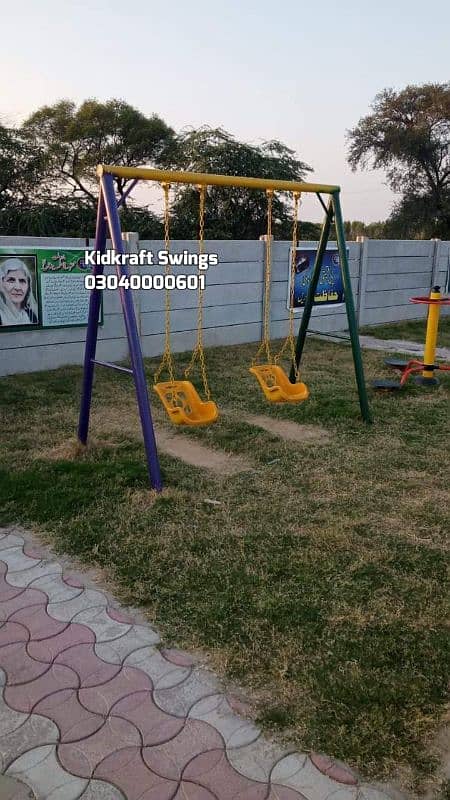 kids Slide/Swings/Kids rides/jhula/jungle gym/soft play area 6