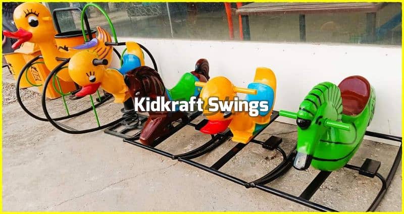 kids Slide/Swings/Kids rides/jhula/jungle gym/soft play area 7