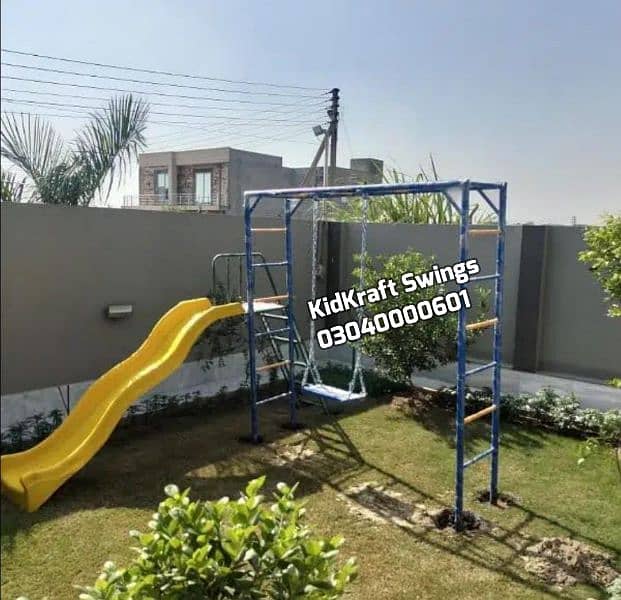 kids Slide/Swings/Kids rides/jhula/jungle gym/soft play area 18