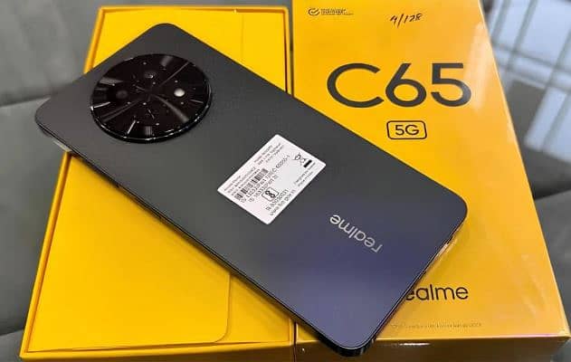 Realme C65 Box Pack with one year official Warranity 3