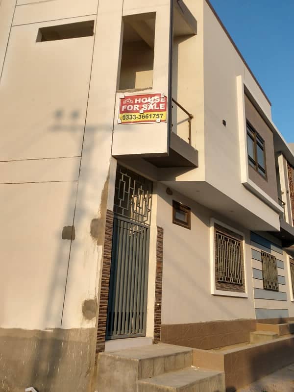 120 sq yard Transfer West Open plot for sale in SAADI GARDEN block 1 (IN FRONT OF BILAL MASJID) 8