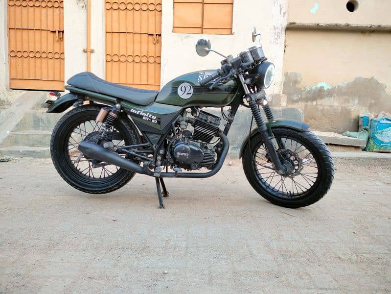 Hi Speed infinity 150 cc 2020 cafe Racer Better Than CG 125 YBR 125 1