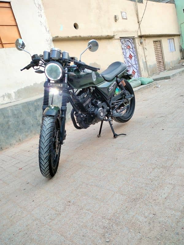 Hi Speed infinity 150 cc 2020 cafe Racer Better Than CG 125 YBR 125 2