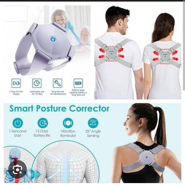 New Posture Corrector Vibration Belt " 0