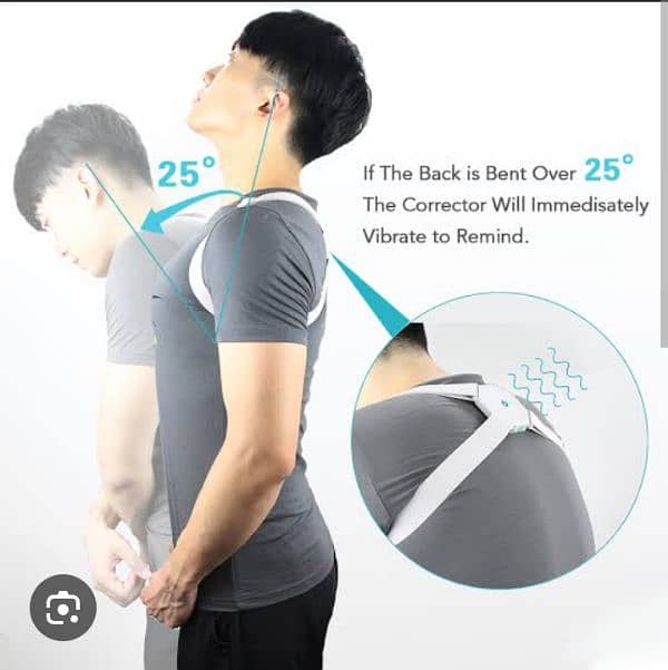 New Posture Corrector Vibration Belt " 2