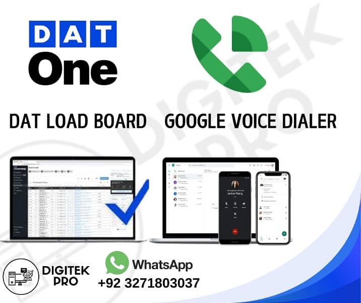 DAT Load board | Google Voice dialer 0