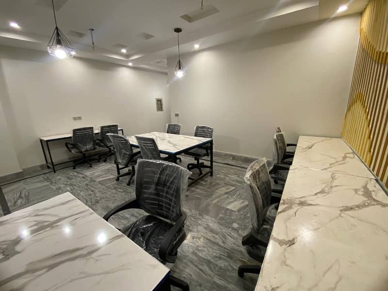 04 MARLA FURNISHED GROUND OFFICE FOR RENT IN JOHAR TOWN LAHORE 0