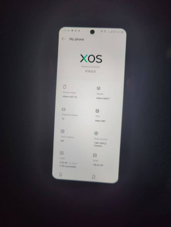 infinix HOT 12  10by10 condition 6