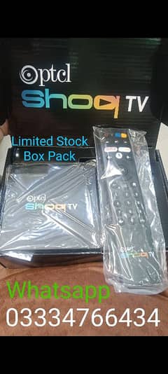 Ptcl Ufone Shouq TV IPTV Android Box New Available  Cash On Delivery