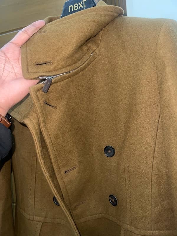 Wool Men Over Coat 4