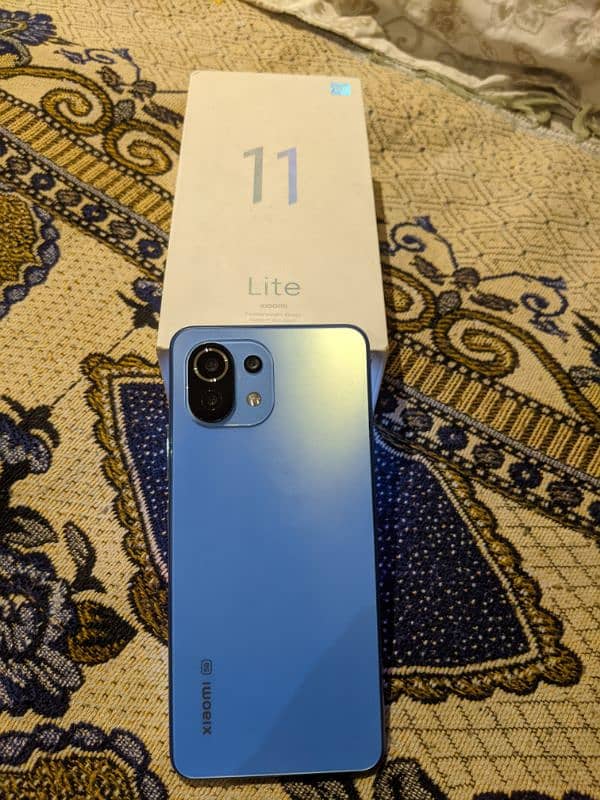 Xiaomi 11 Lite 4G -128 GB - Bubblegum Blue - PTA official 2