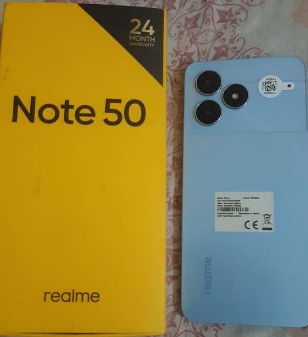 IN WARRANTY 16 MONTHS REALME NOTE 50 4-64GB 0