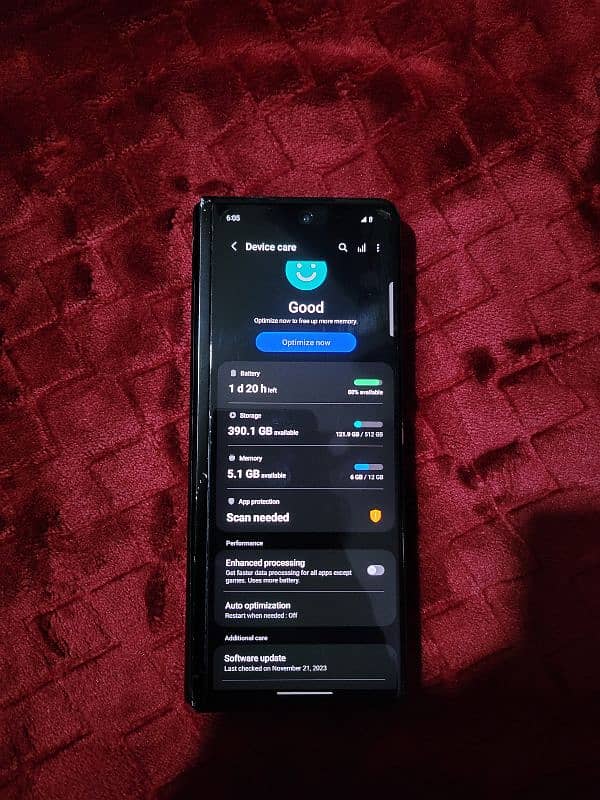 Samsung Z Fold 3 5G mimt condition 512GB 0